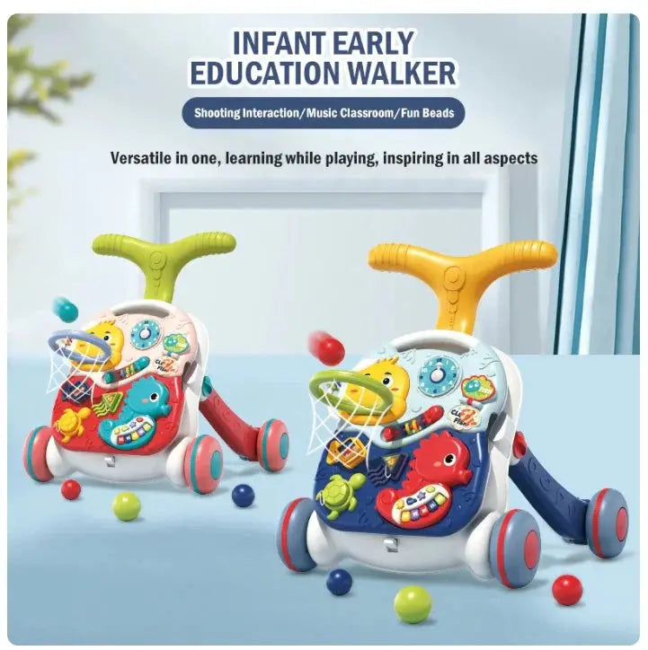 Music Stroller Toy – Multifunctional Baby Walker - MAQMarketUAE