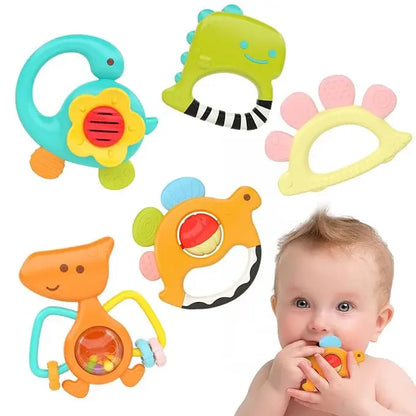 Huanger Baby Rattles & Teething Toys - MAQMarketUAE