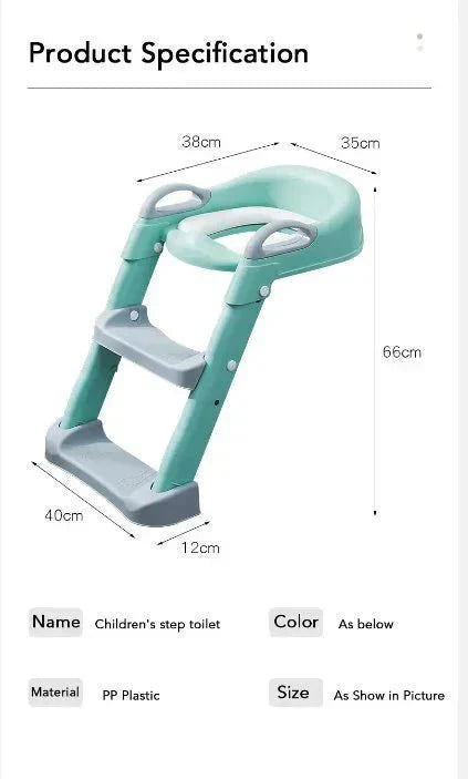 Adjustable Soft Toilet Ladder - MAQMarketUAE