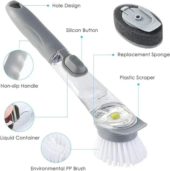 Automatic Kitchen Cleaning Brush Kitchen - MAQMarketUAE