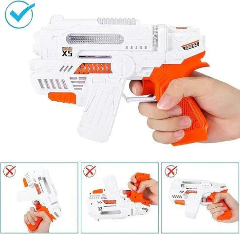 Bubble Gun With Sound & Light Toy - MAQMarketUAE