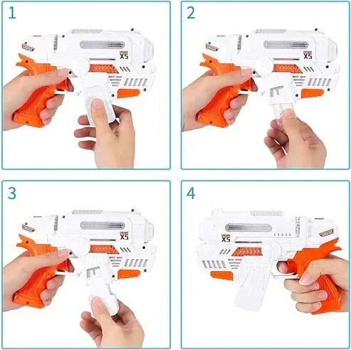 Bubble Gun With Sound & Light Toy - MAQMarketUAE