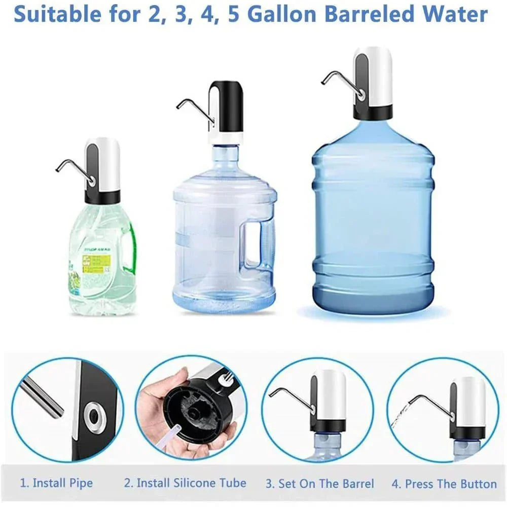 Electric Portable Water Dispenser Pump Kitchen - MAQMarketUAE