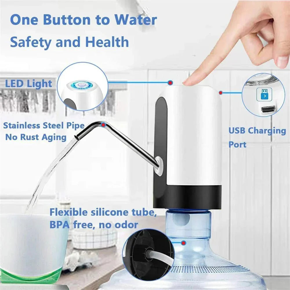 Electric Portable Water Dispenser Pump Kitchen - MAQMarketUAE