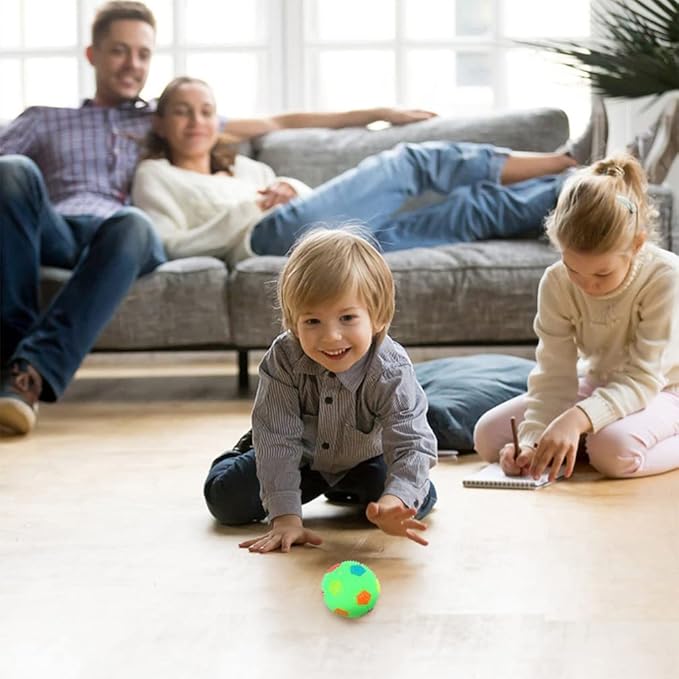 Flash Squeaky Ball For Kids - MAQMarketUAE