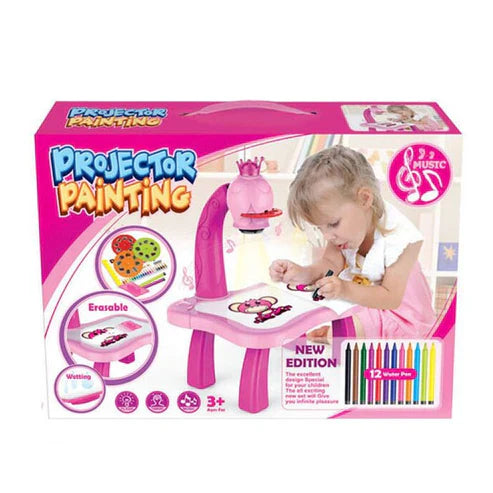 LED Projector Art Painting Table for Kids - MAQMarketUAE