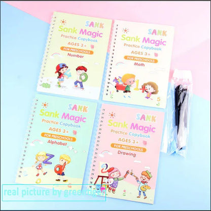 Magic Handwriting Practice Book - MAQMarketUAE