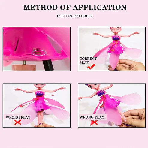 Magic Flying Fairy Princess Doll - MAQMarketUAE