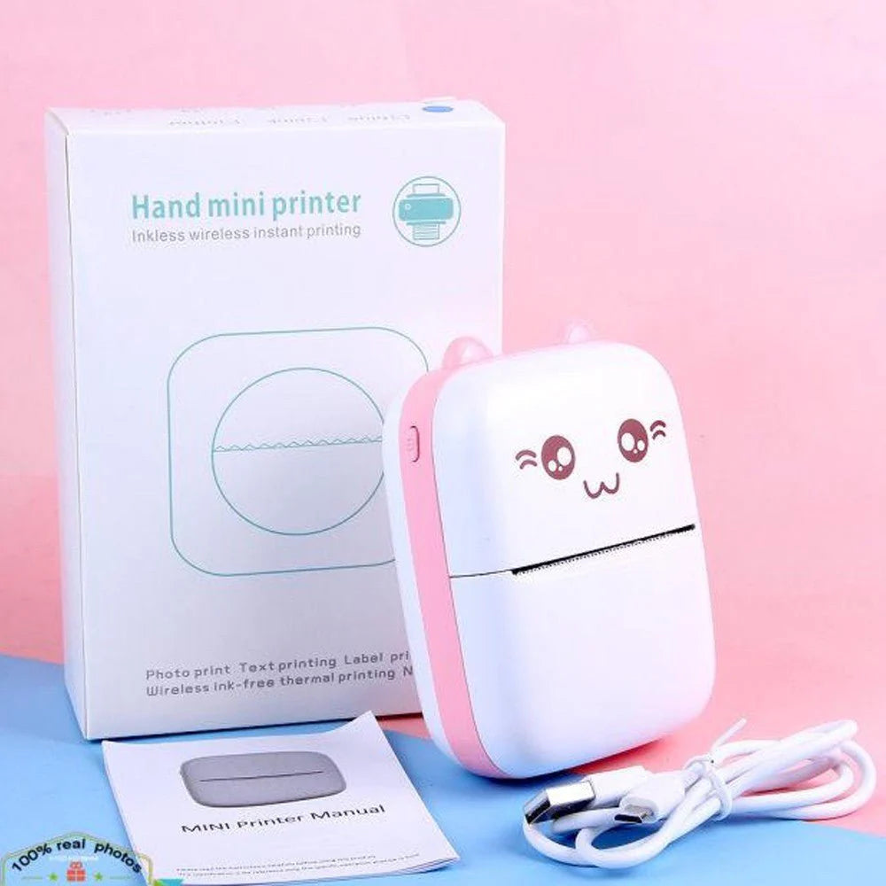 Portable Mini Pocket Printer BT Thermal Printer - MAQMarketUAE