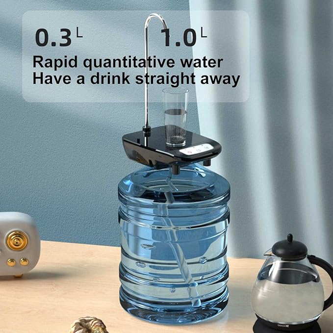 Portable Water Bottle Pump - MAQMarketUAE